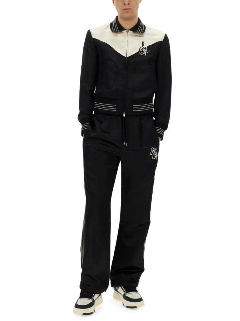 Amiri Black Embroidered Jacket