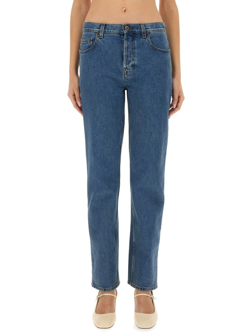 Burberry Classic Five-Pocket Straight Fit Jeans