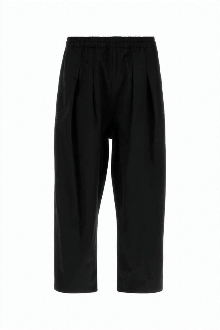Maison Margiela Knee-Length Cotton Shorts With Elastic Waistband And Relaxed Fit