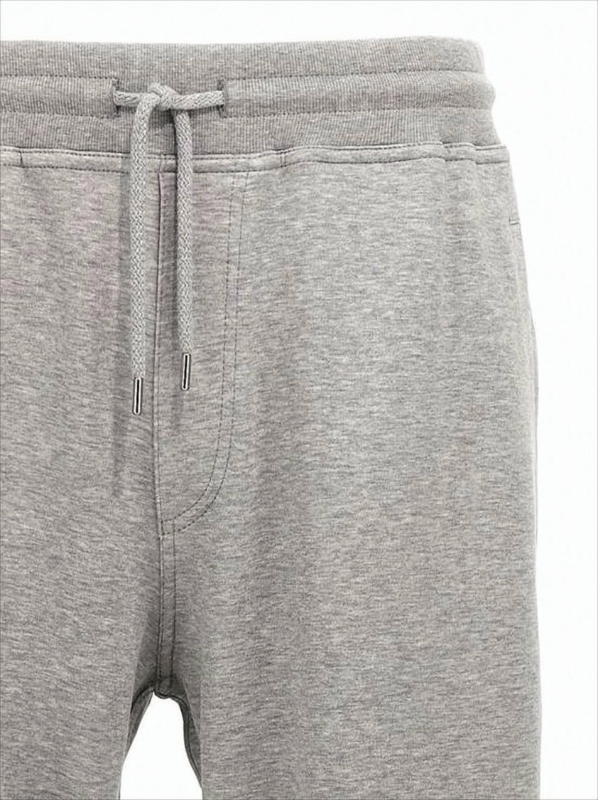 Brunello Cucinelli Heathered Grey Jogger Pants