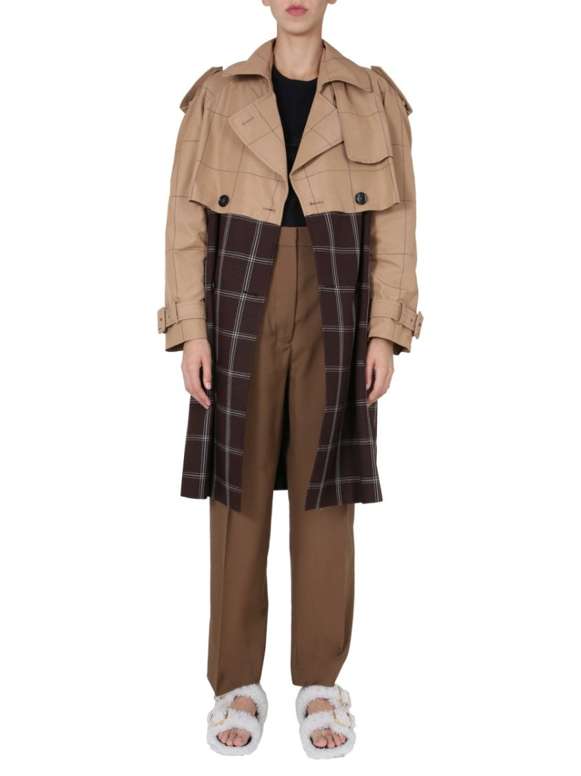 Marni High-Waisted Brown Virgin Wool Trousers