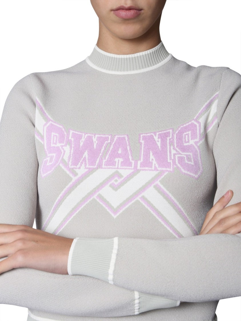 Off-White Slim Fit Cropped Sweater