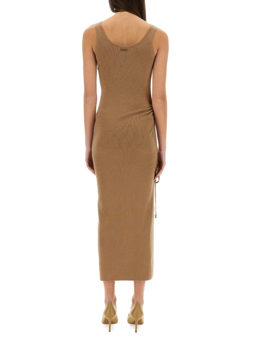 Michael Michael Kors Stretch Wool Blend Camisole Dress