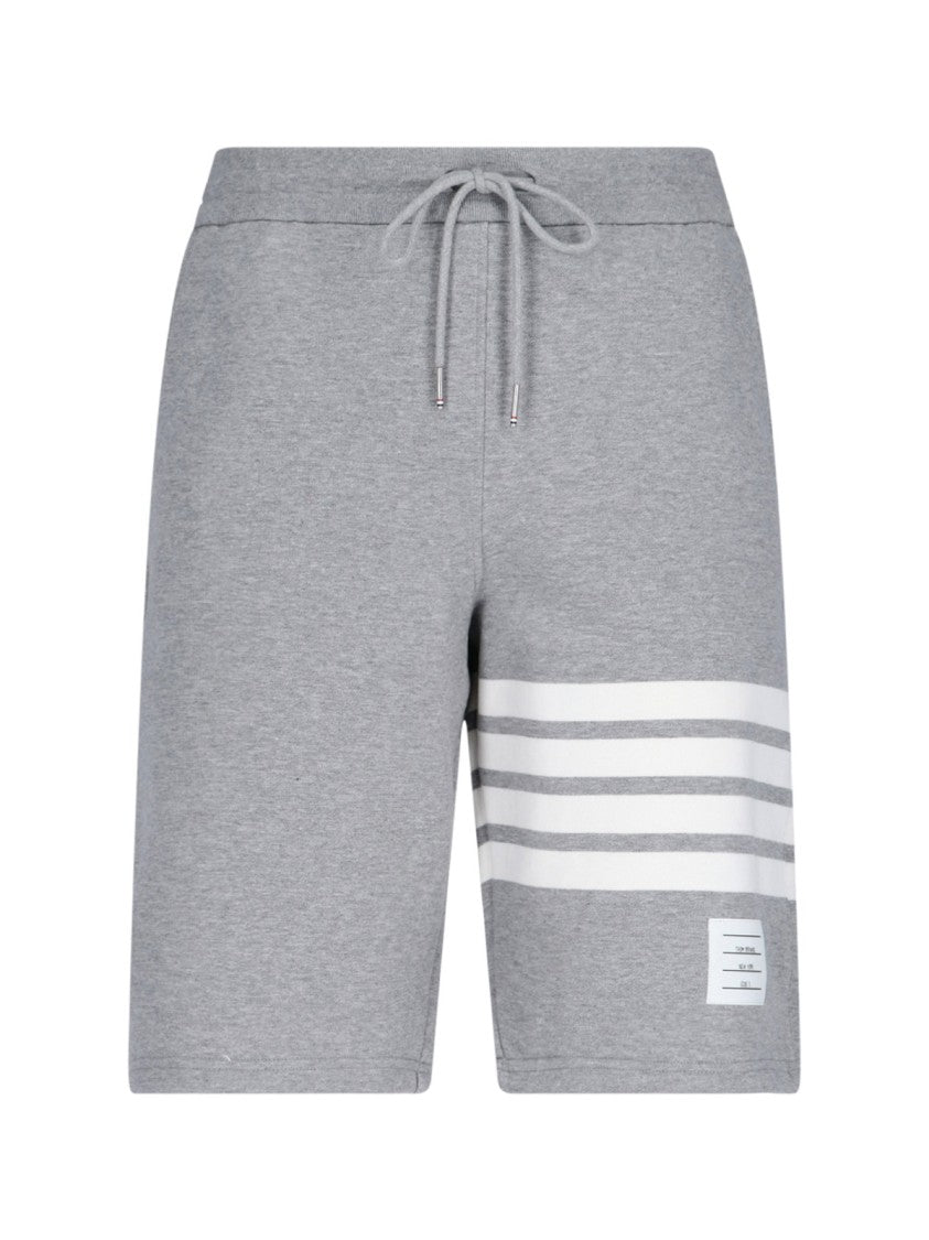 Thom Browne 4-Bar' Sporty Shorts – Grey