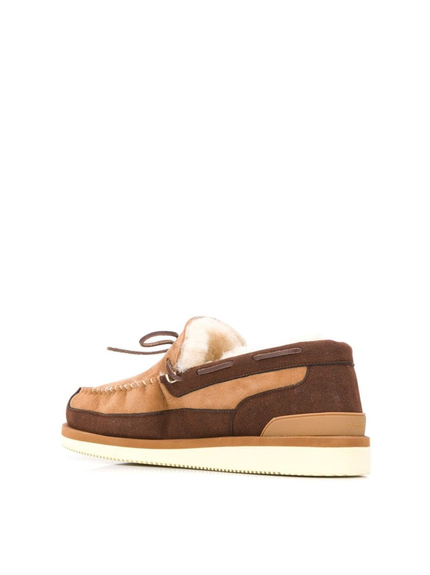 Suicoke Shearling-Lined Loafers