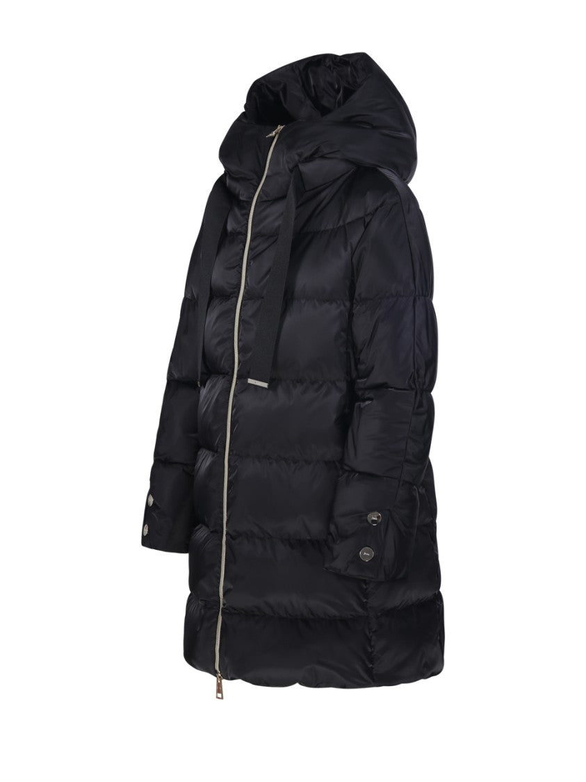 Herno Quilted Down Coat With Oversized Hood
