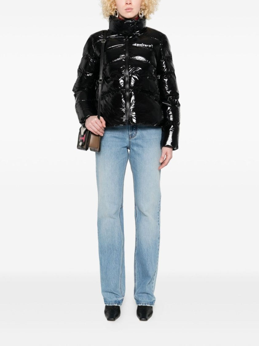 Pinko Puffer Jacket With High Collar