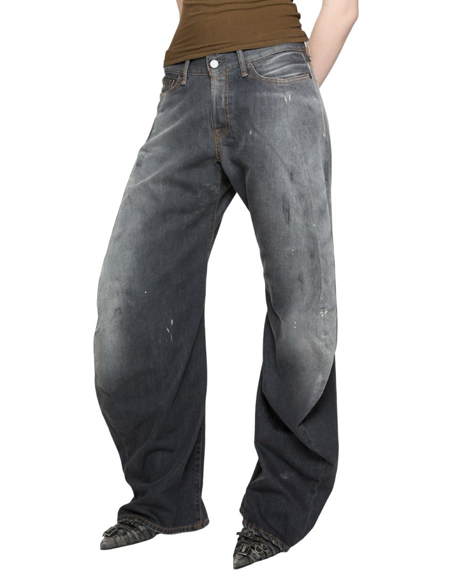 Acne Studios Denim 2006F Black Trafalgar