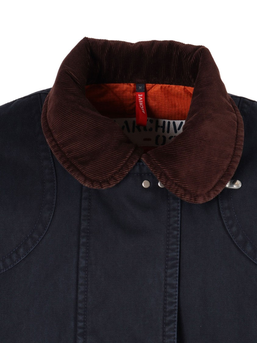 Fay 4 Hooks Archive Classic Button-Up Cotton Shirt