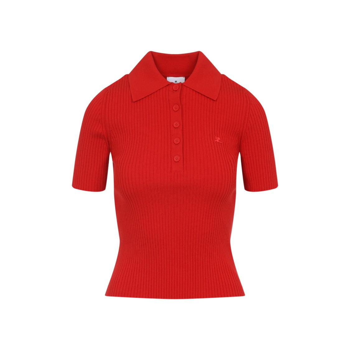 Courrèges Red Casual T-Shirt