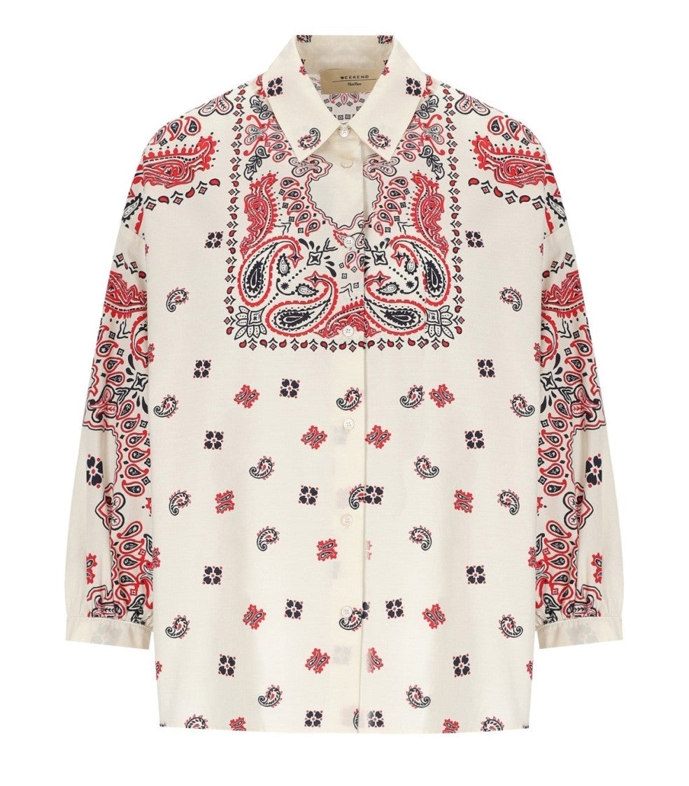 Max Mara Adda Ivory Shirt