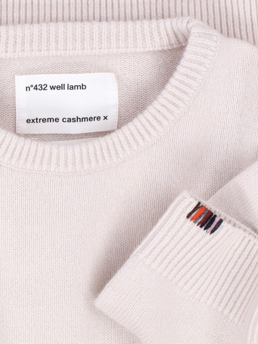 Extreme Cashmere N°432 Well Lamb Sweater – Cream