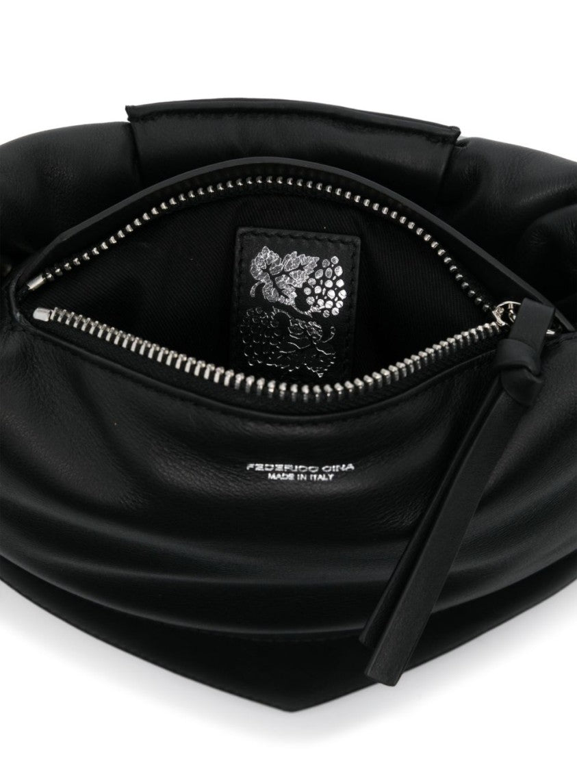 Federico Cina Calfskin Clutch Handbag