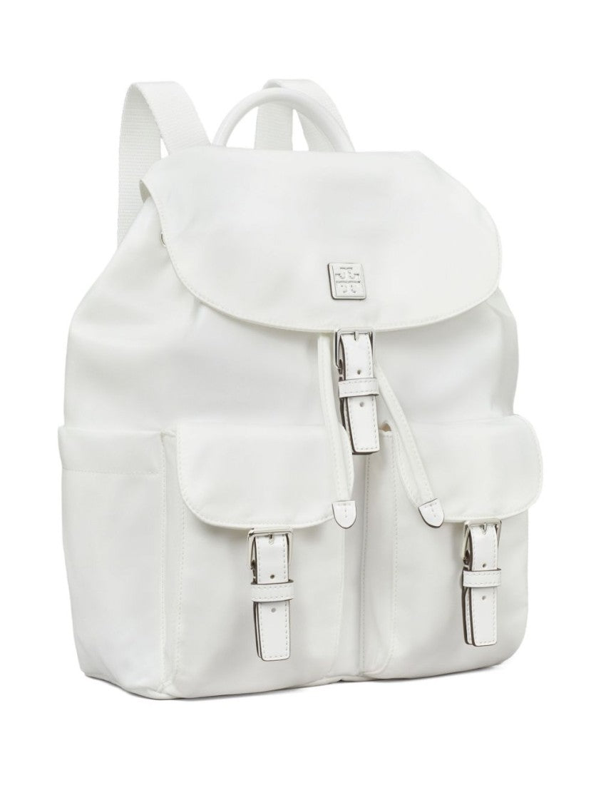 Tory Burch Bucket Bag With Structured Silhouette And Adjustable Straps