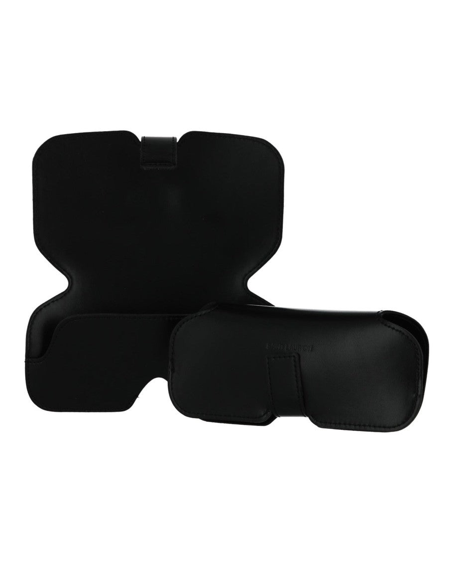 Saint Laurent Tortoiseshell Square-Frame Acetate Sunglasses