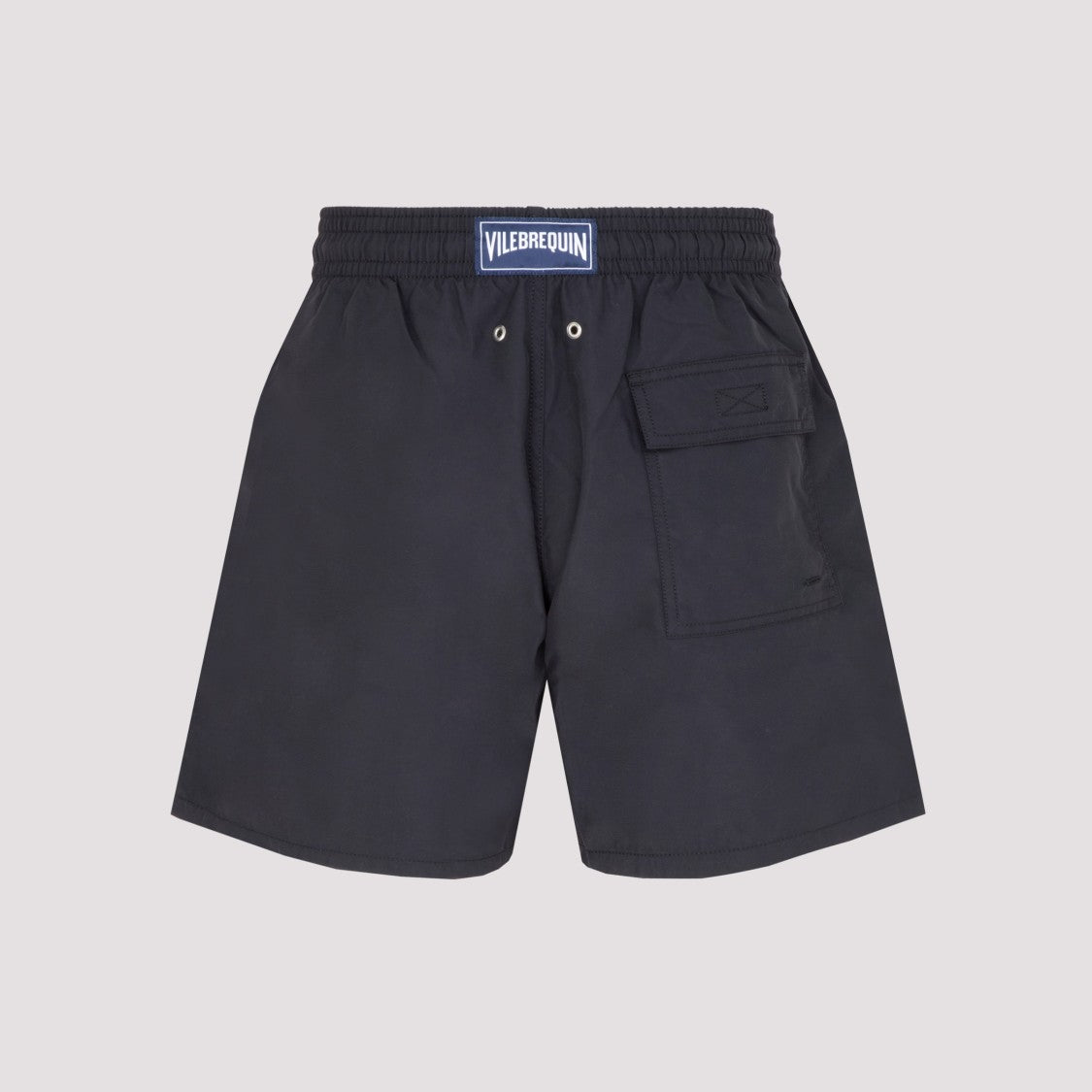 Vilebrequin Moorea Swim Shorts In Black Tech Fabric