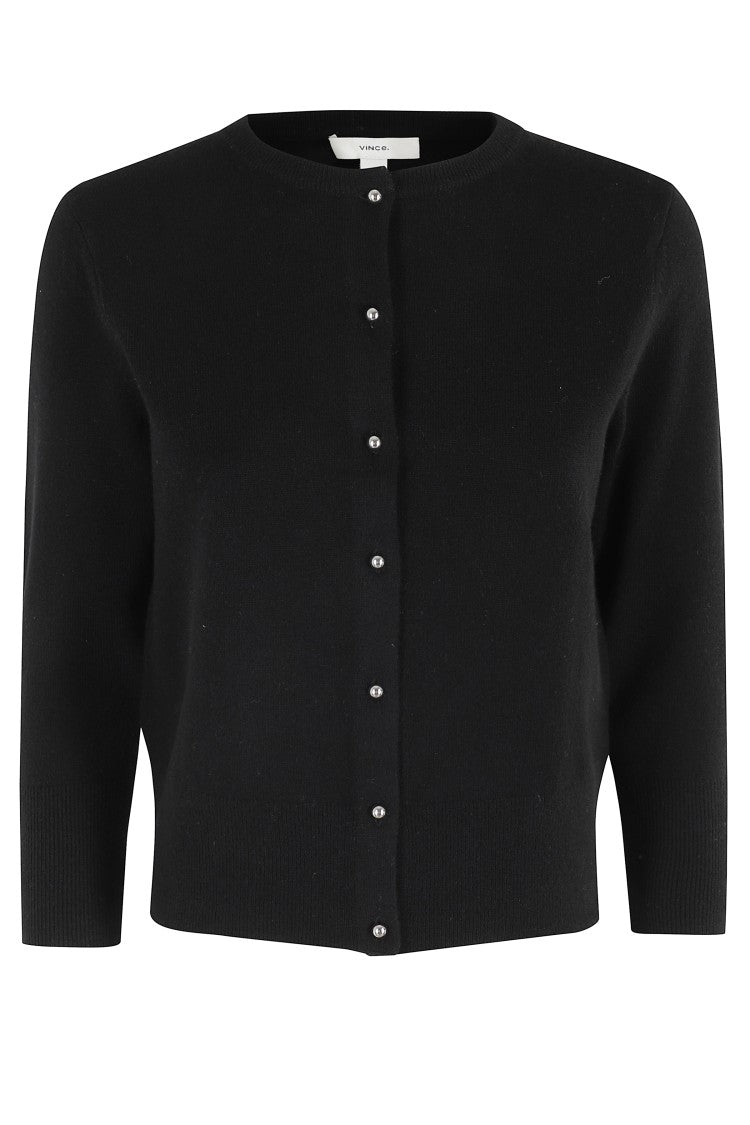 Vince Metal Button Cardigan