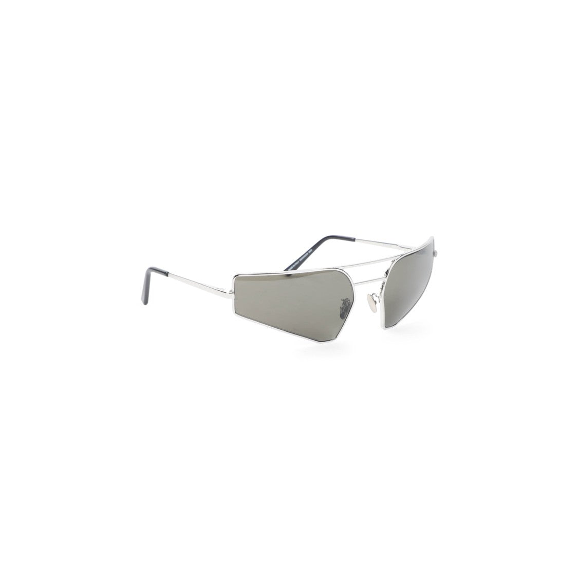Rick Owens Geometric Metallic Sunglasses