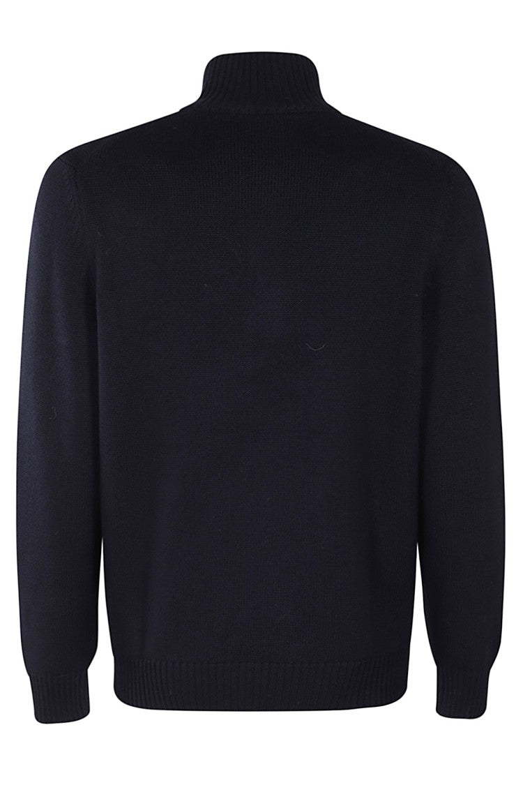 Fay Shaved Wool Knit Pullover