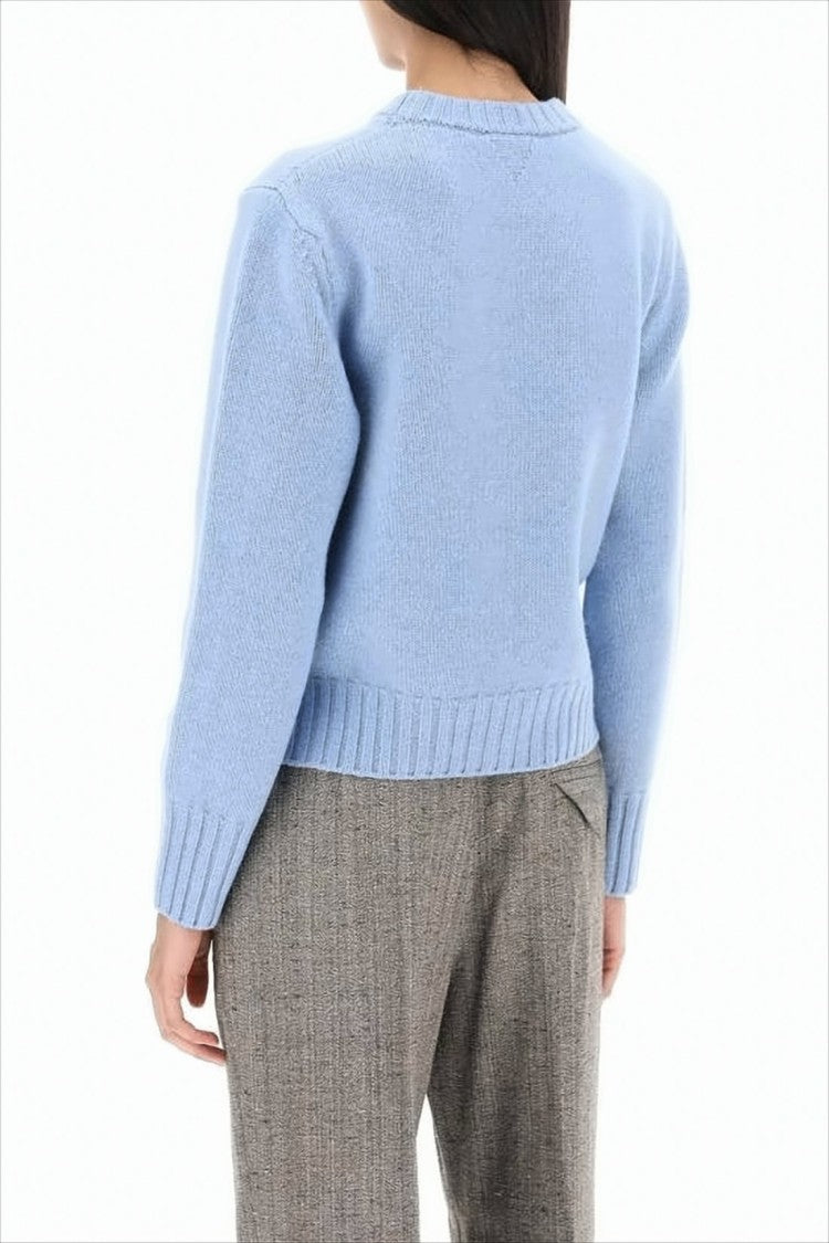 Bottega Veneta Textured Knit Sweater With Decorative Buttons