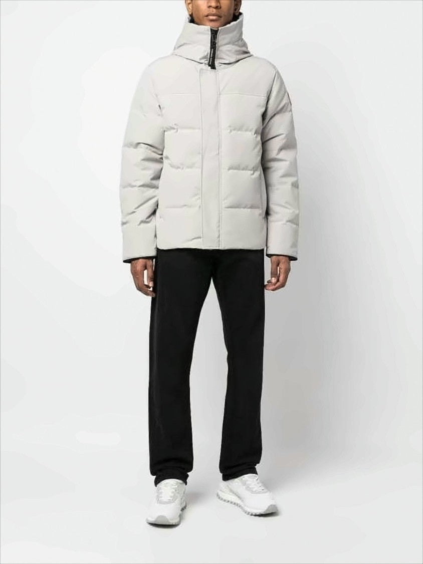 Canada Goose Quilted Down Jacket With High Collar