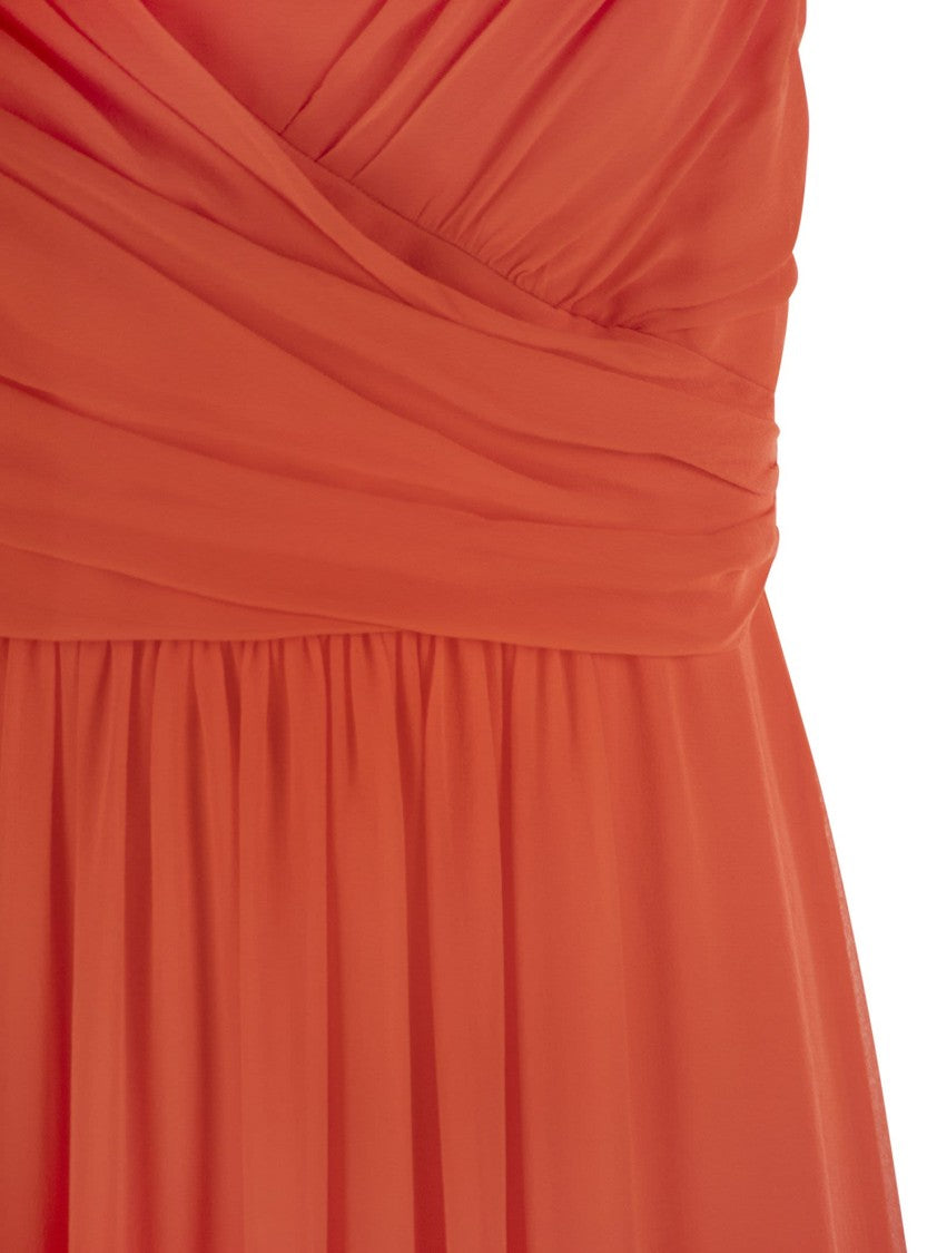 Max Mara Pioppo - Draped Georgette Dress