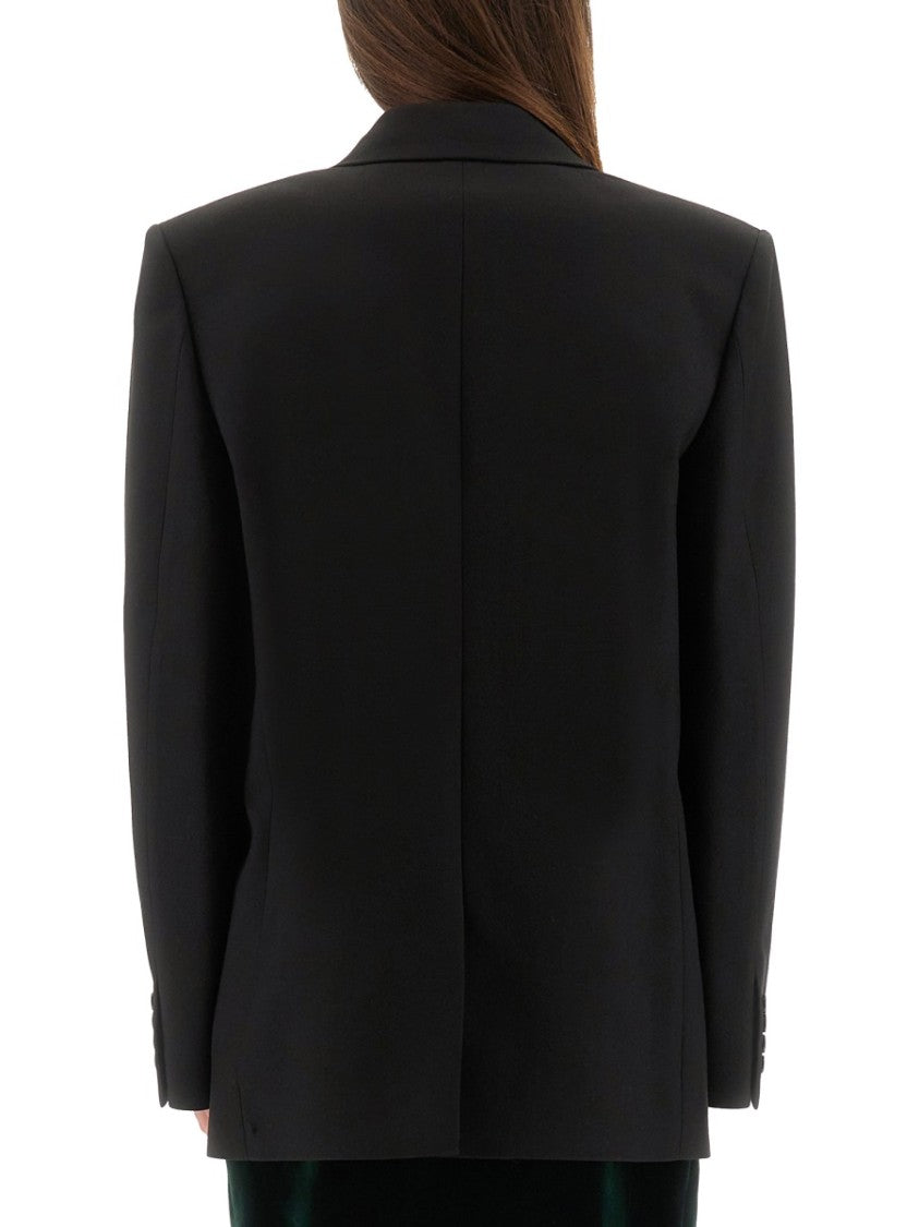 Saint Laurent Cassandre Double-Breasted Jacket