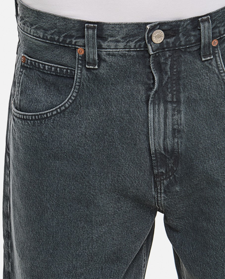 Agolde Faded Relaxed Wide-Leg Fusion Jeans