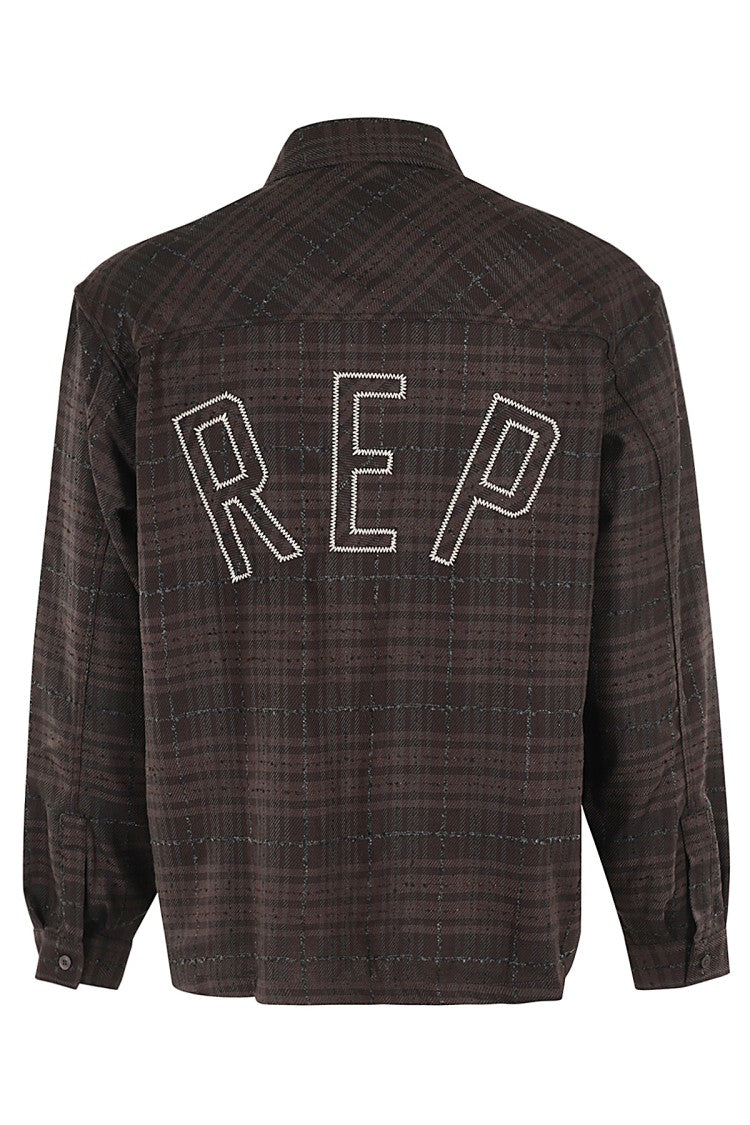 Represent Brown Flannel Shirt