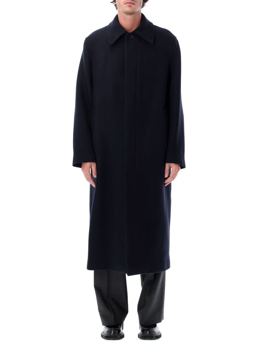 Sunflower Brushed Italian Wool Winter Coat