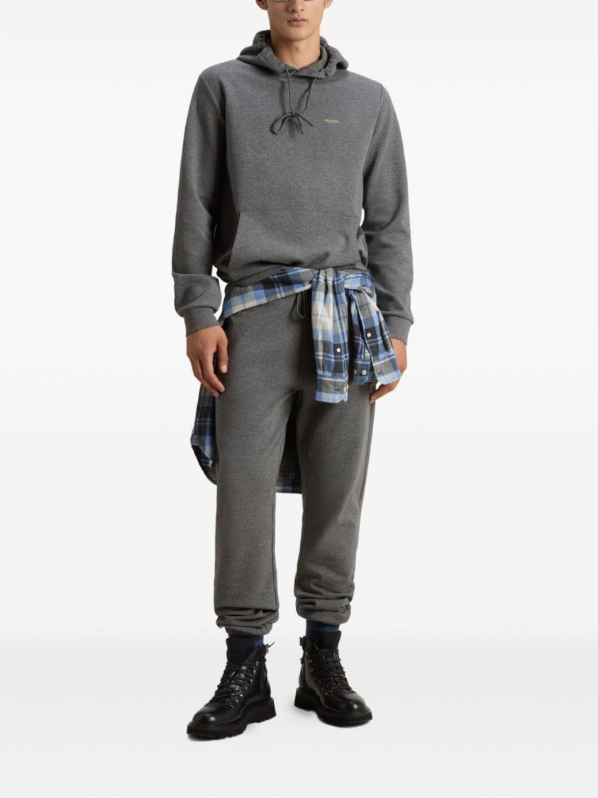 Woolrich Hooded Knitwear Sweater With Kangaroo Pocket