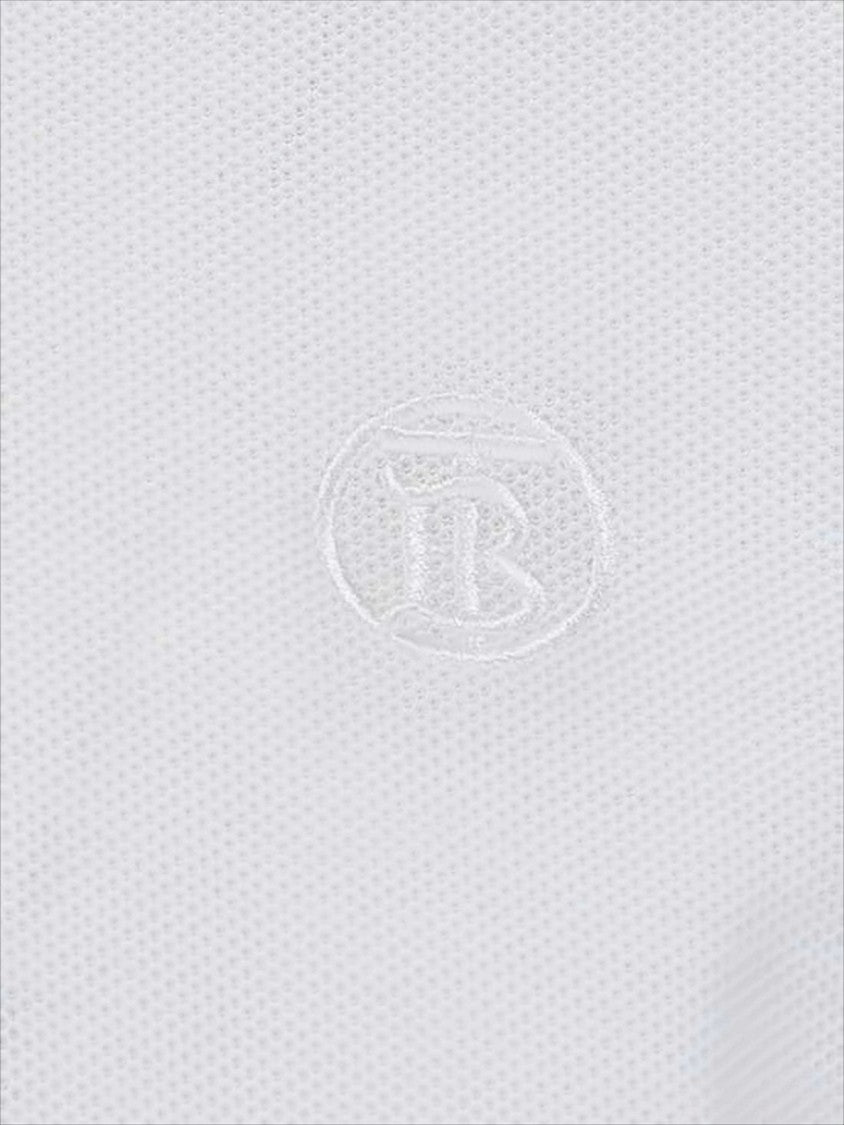 Burberry Textured Cotton Polo Shirt