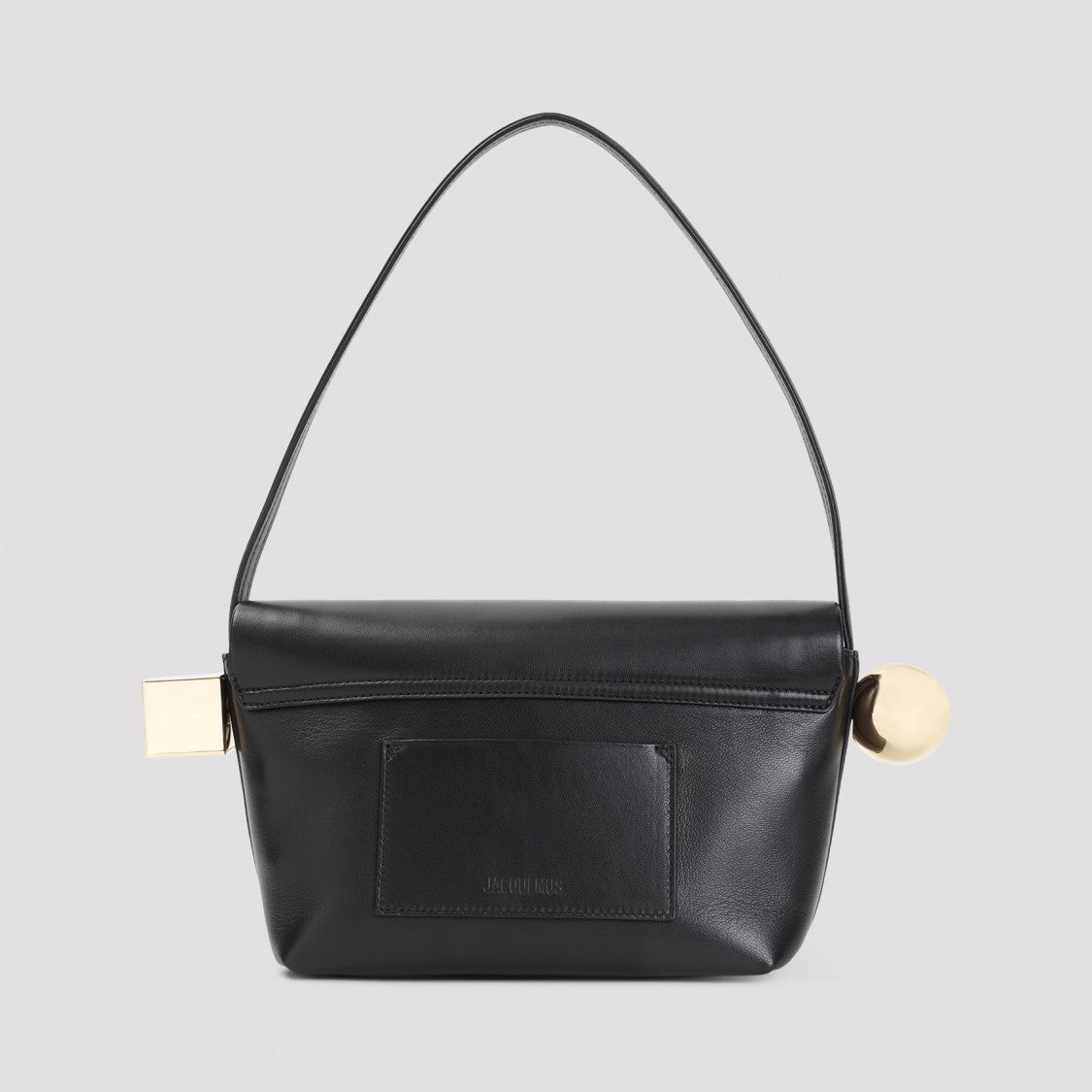 Jacquemus Black Leather Handbag