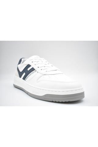 Hogan Low-Top Sneakers In Blue And White