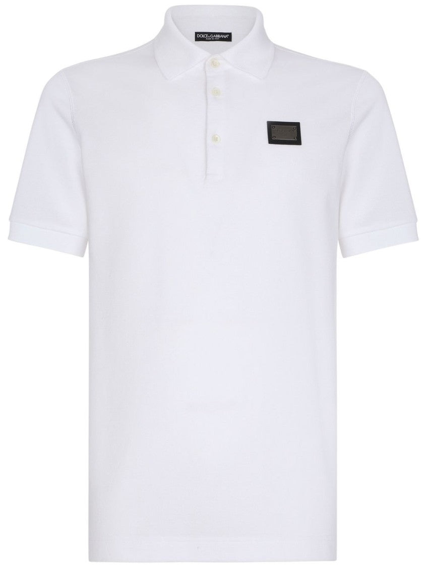 Dolce & Gabbana Cotton Piqué Polo