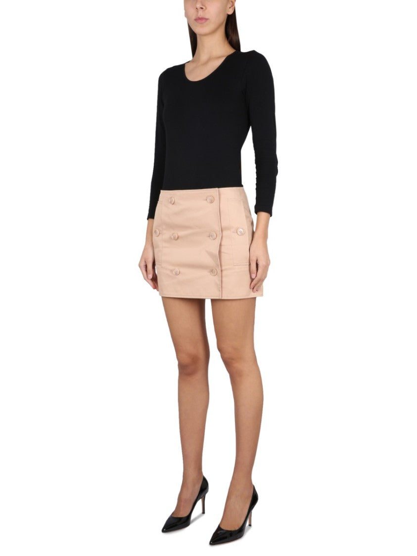 Burberry Mini Trench Skirt