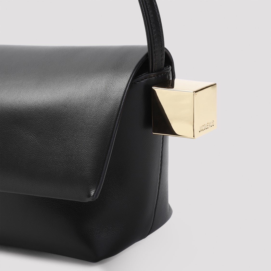 Jacquemus Black Leather Handbag