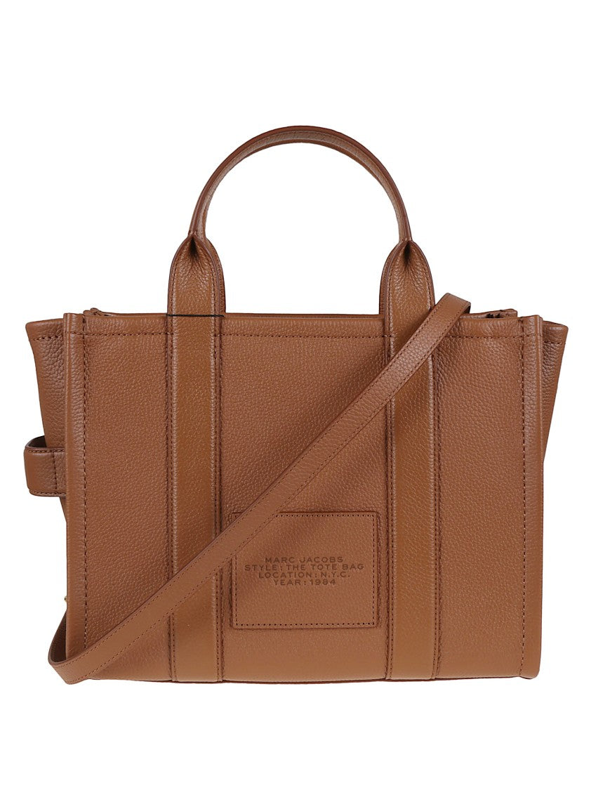 Marc Jacobs Grainy Brown Leather Tote