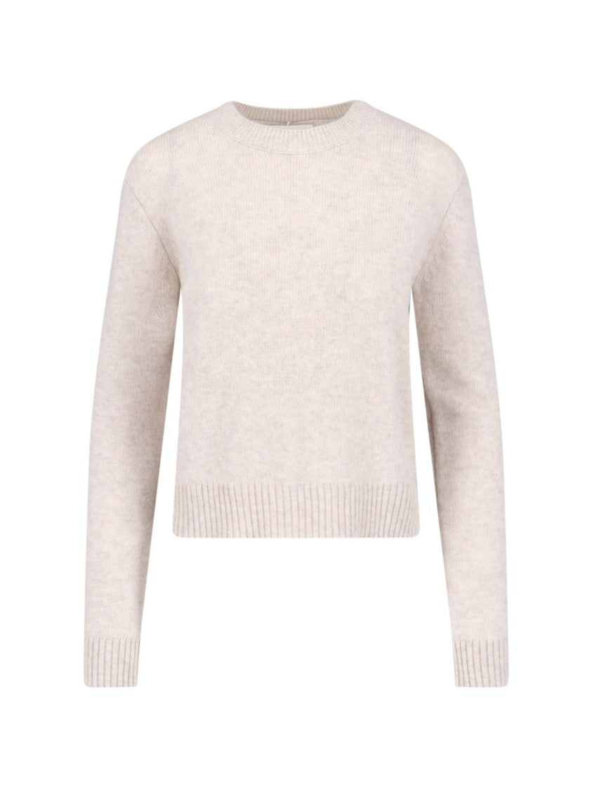 Lisa Yang Fine Knit Sweater With Crew Neckline