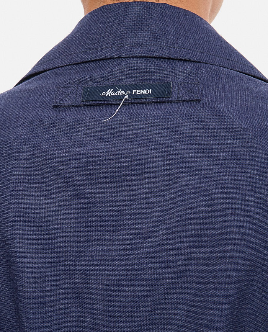 Fendi Dyed Wool Jacket