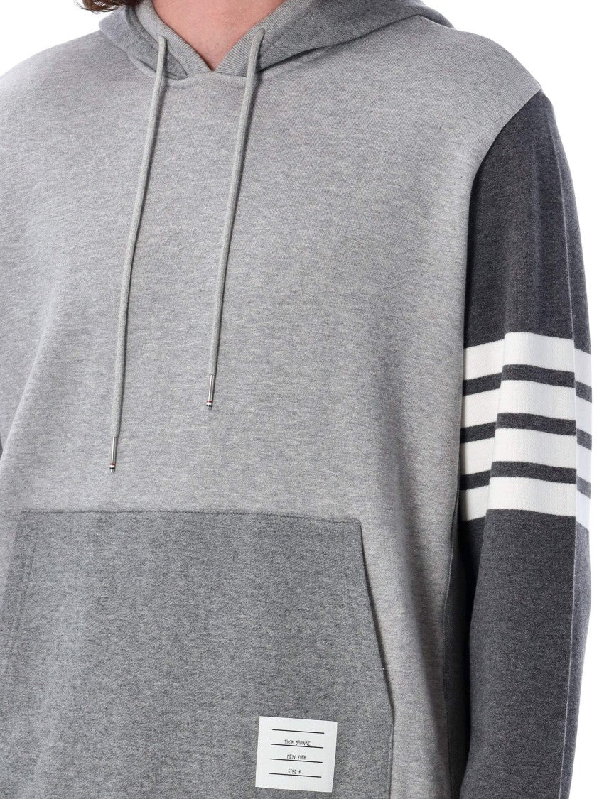 Thom Browne Hoodie Pullover W/ Tonal Fun Mix In Clas