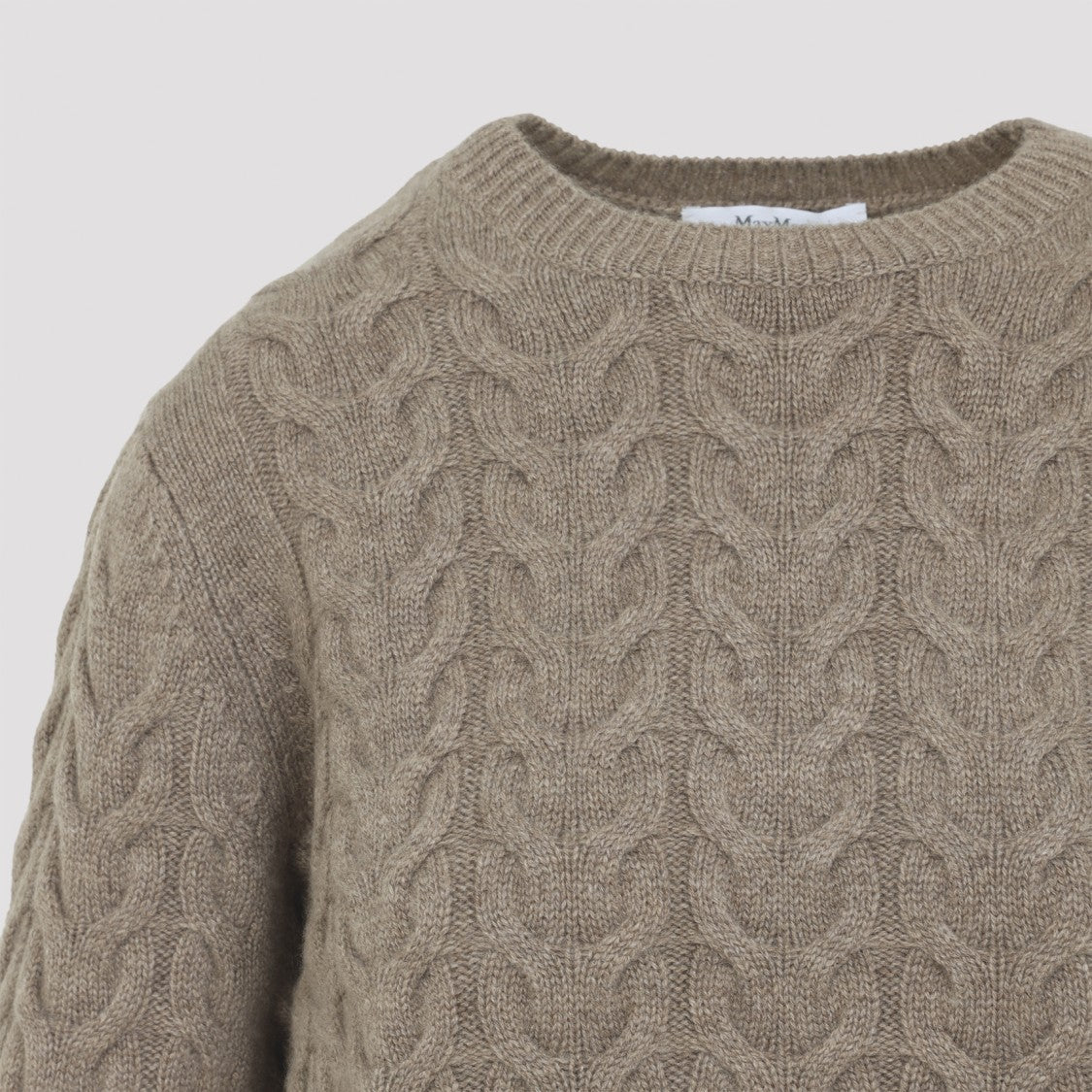 Max Mara Aramis Beige Cashmere Pullover