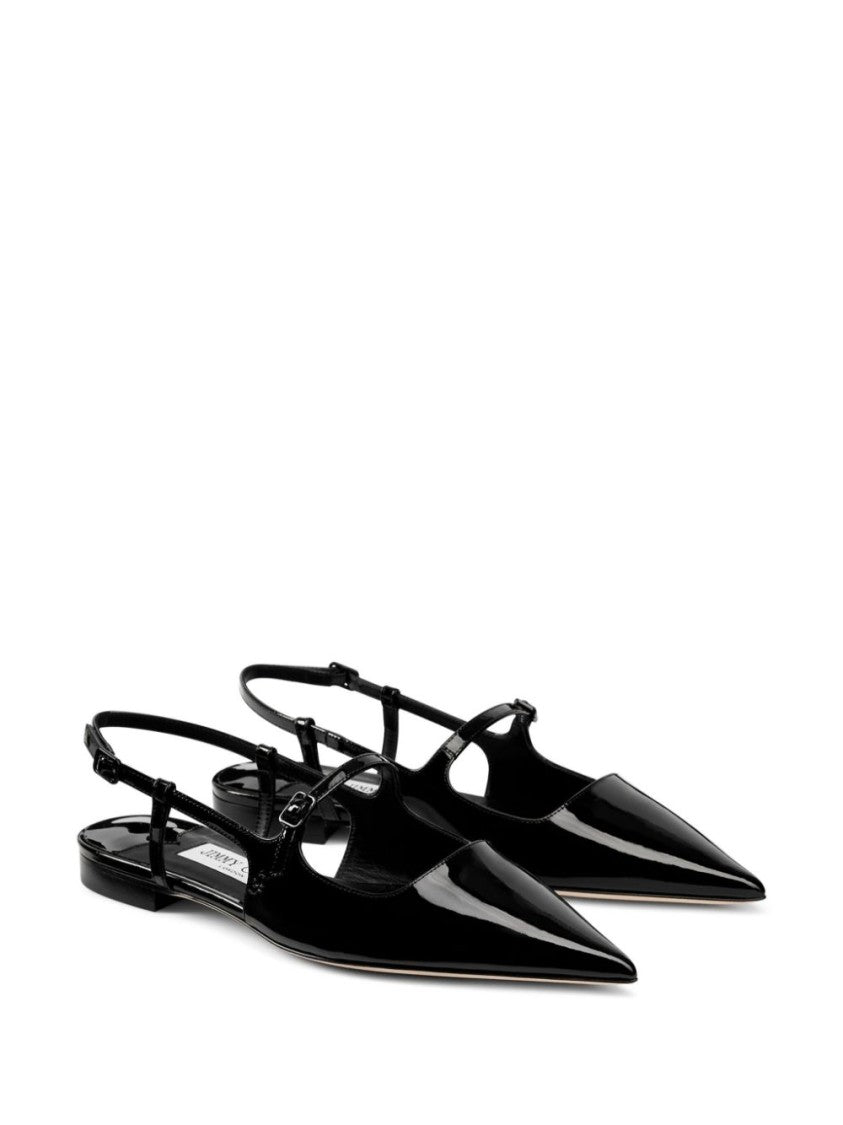 Jimmy Choo Pointed Toe Slingback Sandals