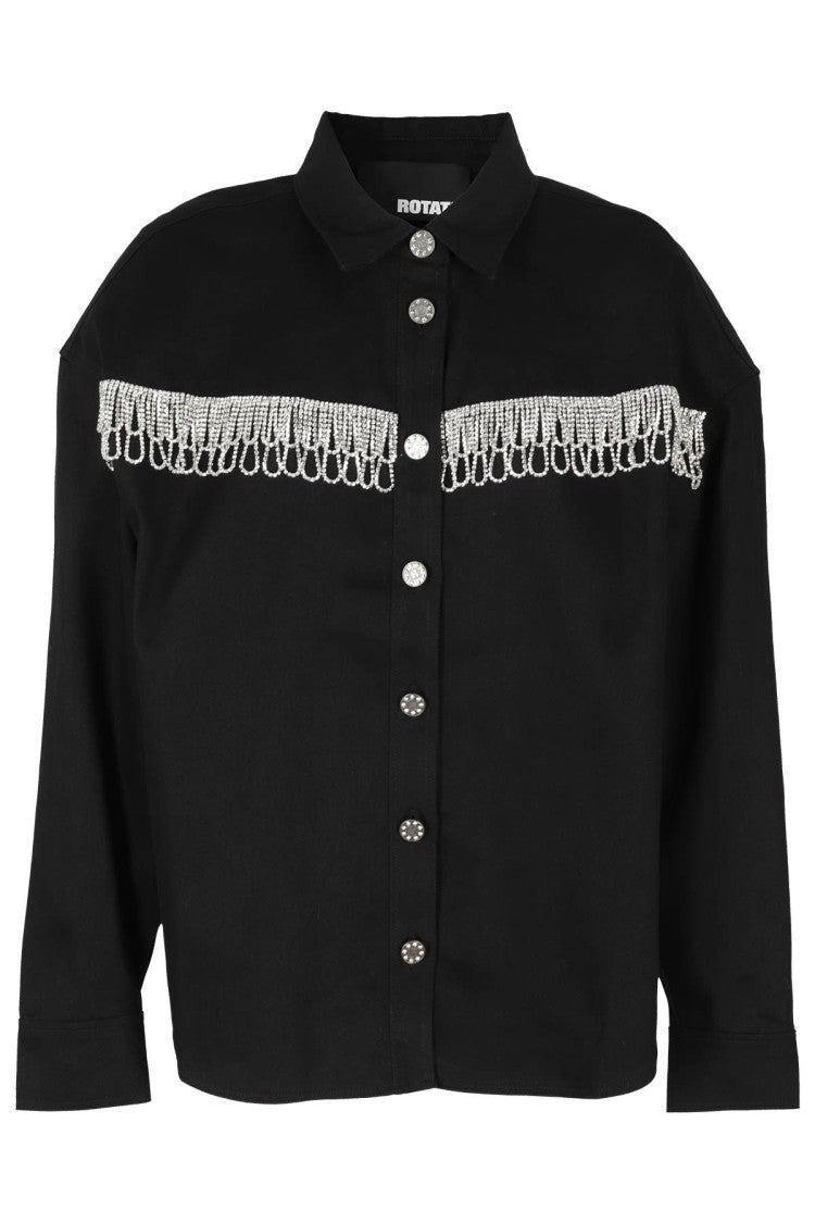 Rotate Twill Oversized Jacket
