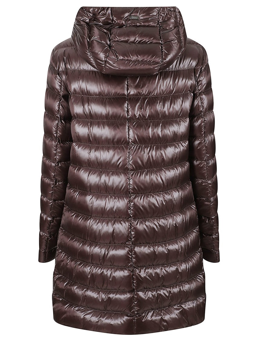 Herno A-Shape Ultralight Down Jacket With Adjustable Hood