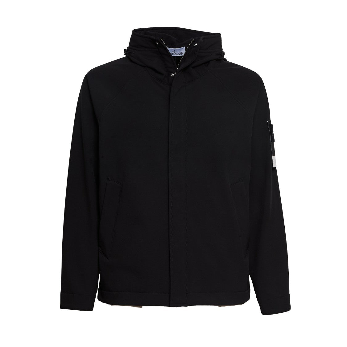 Stone Island Soft Shell-R_E.Dye® Technology Recycled Polyester Parka