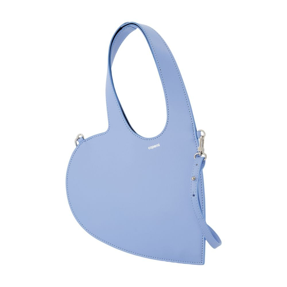 Coperni Baby Heart Crossbody - Leather - Blue