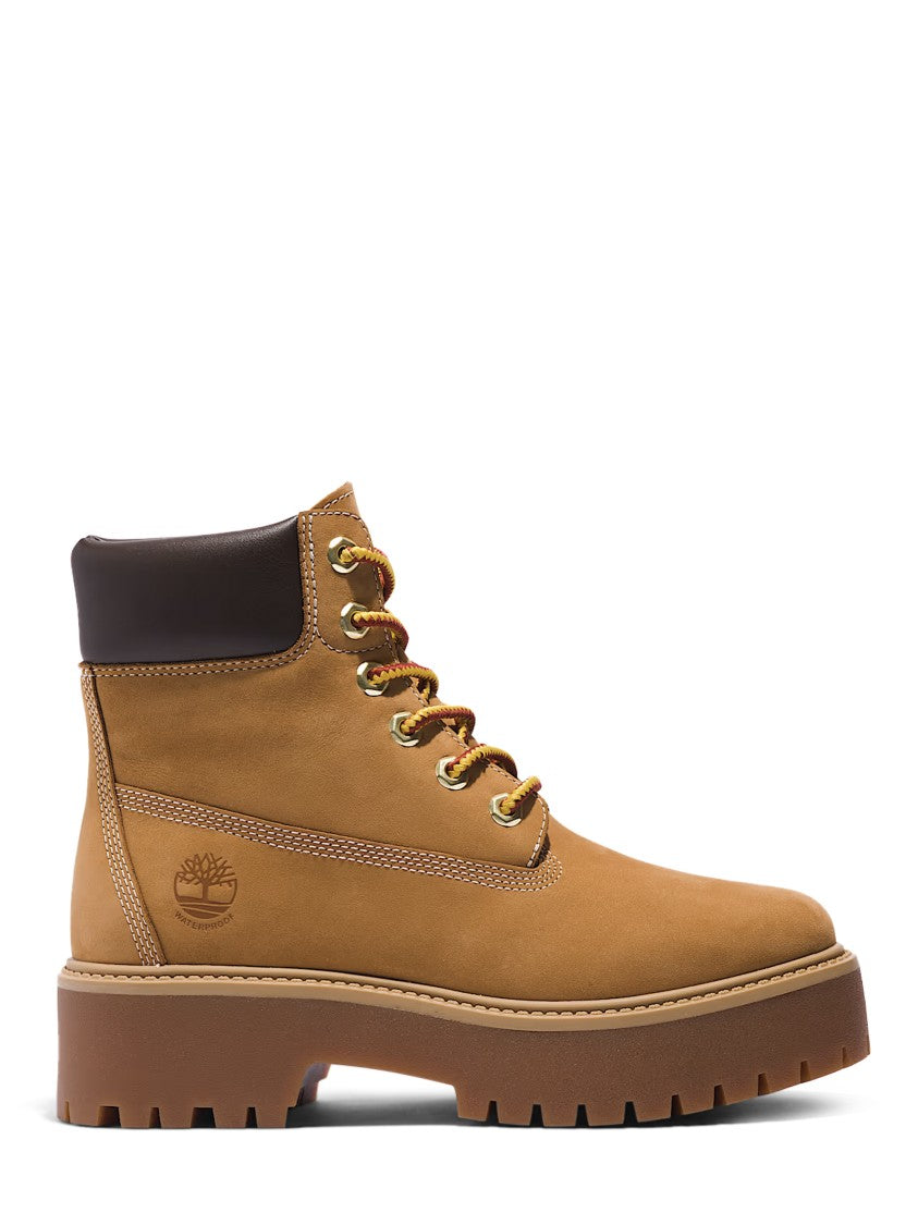 Timberland 6-Inch Lace-Up Waterproof Boots With Rugged Sole