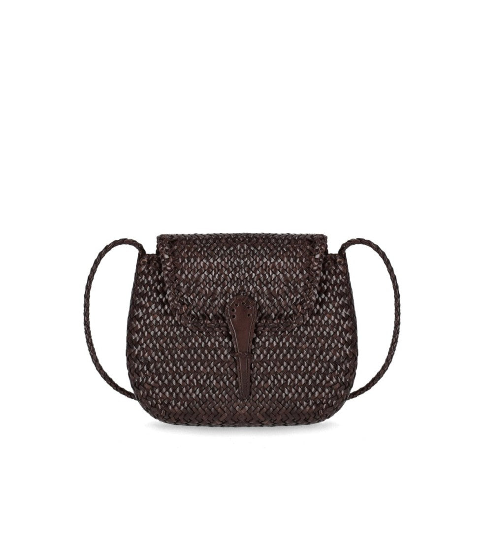 Dragon Diffusion Mini City Dark Brown Crossbody Bag