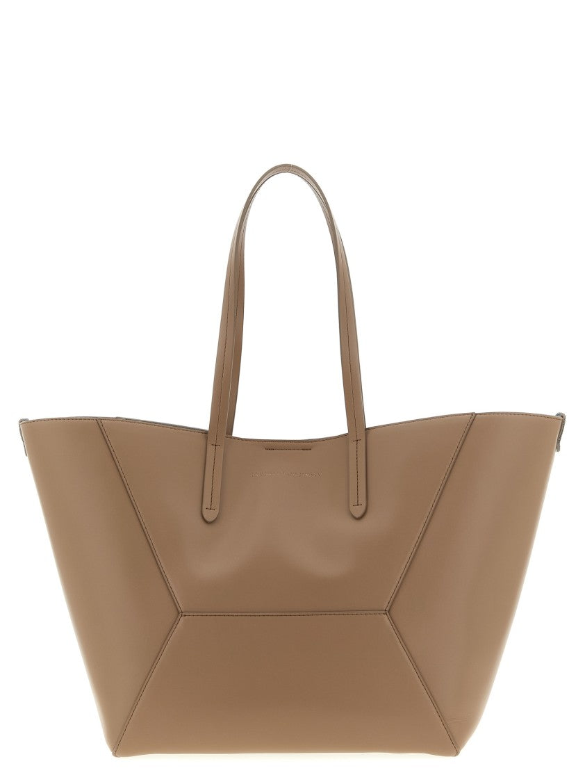 Brunello Cucinelli Bc Duo' Large Shoulder Bag